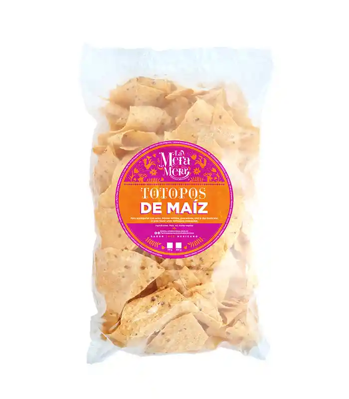 Totopos De Maiz 350 Gr