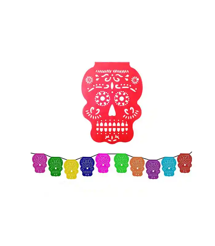 Guirnalda Catrina 4 Metros