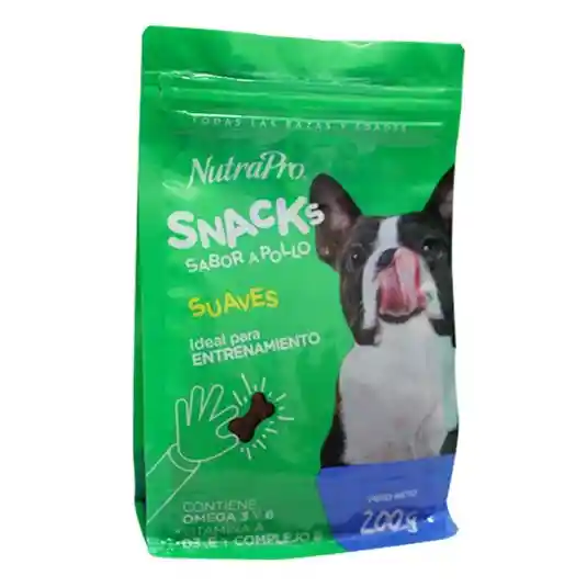 Snack Para Perro Nutrapro Suaves Pollo 200gr