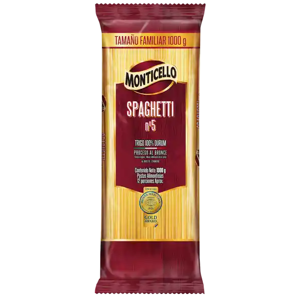 Monticello Pasta Spaghetti Premium N° 5