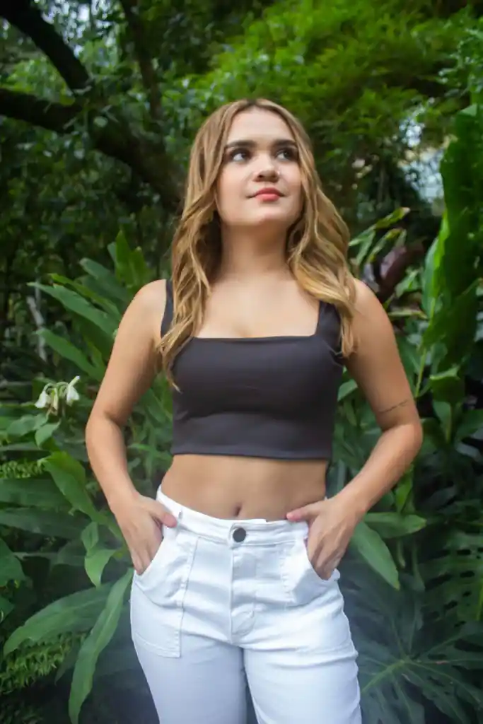 Crop Top - Cuello Cuadrado