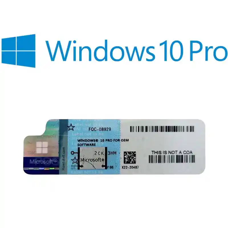 Windows 10 Pro Licencia Fisica Original ¡promocion!