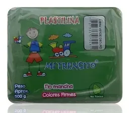 Mi Trensito Plastilina Verde Libra