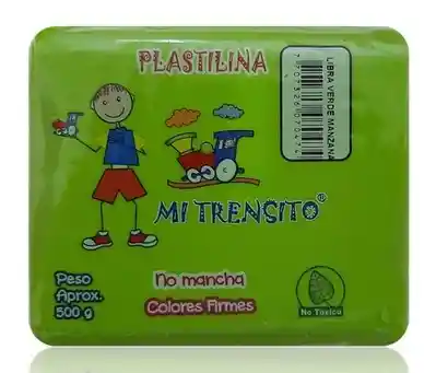 Mi Trensito Plastilina Verde Claro Libra