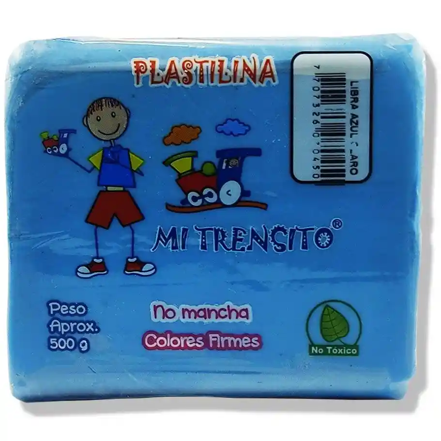 Mi Trensito Plastilina Azul Oscuro Libra