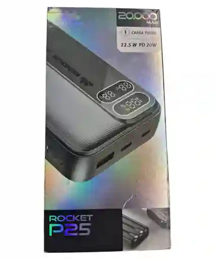 Power Bank Movisun P25 Carga Turbo De 20.000 Mah