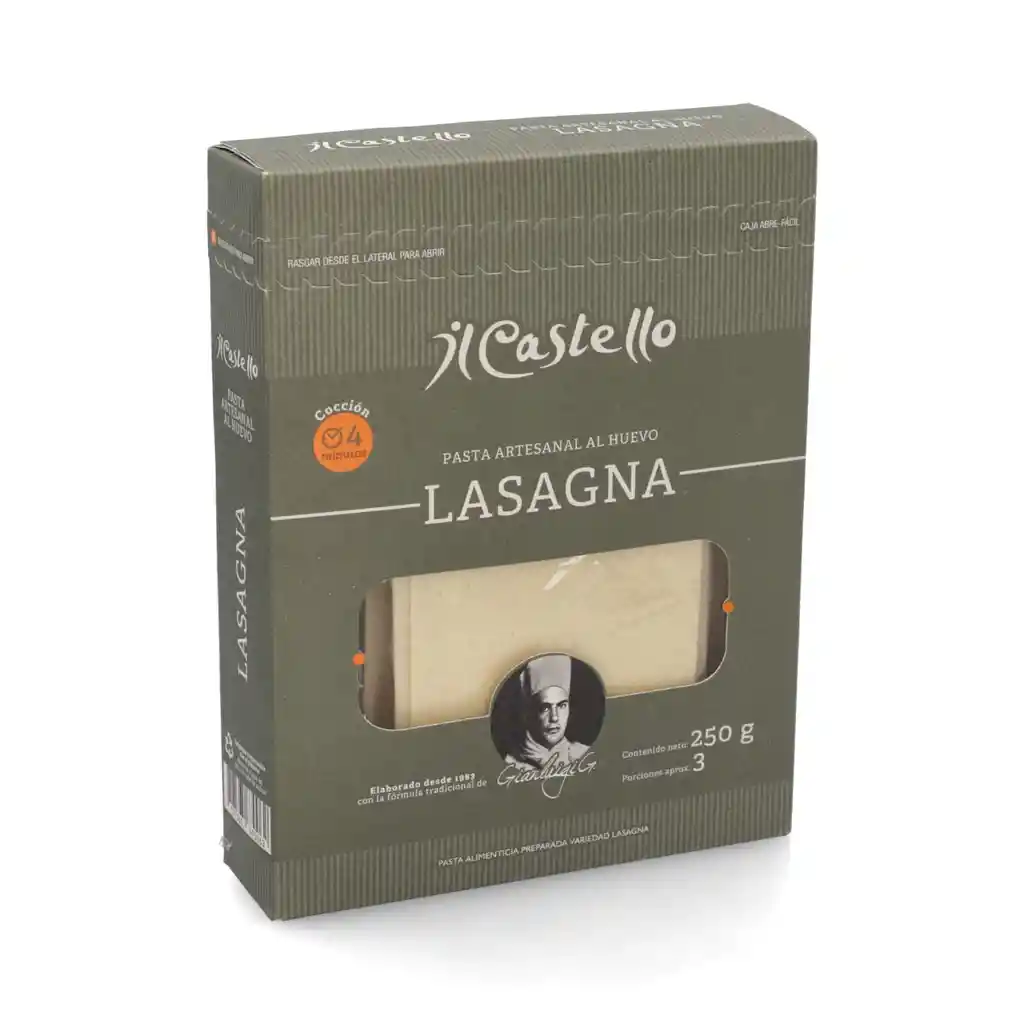 Lasagna Seca Caja250 Il Castello