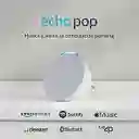 Echo Pop Altavoz Inteligente Bluetooth Con Alexa Sonido Potente Blanco