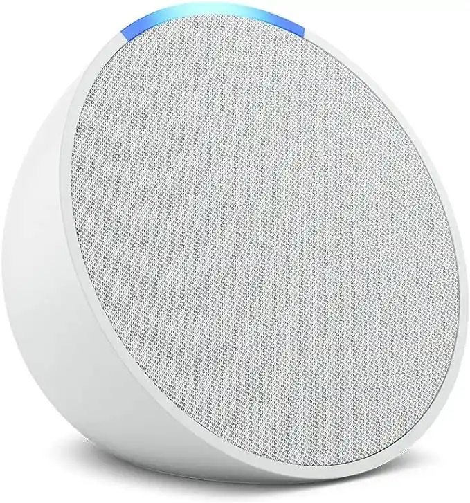 Echo Pop Altavoz Inteligente Bluetooth Con Alexa Sonido Potente Blanco