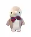 Peluche Animal Pinguino Con Corbata De Colores