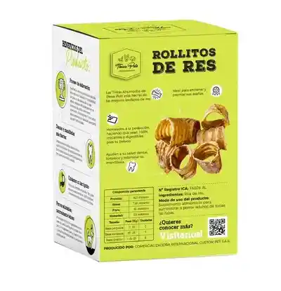 Three Pets Rollitos De Res X 250gr