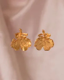 Aretes Topo Orquidea Dama Danzante