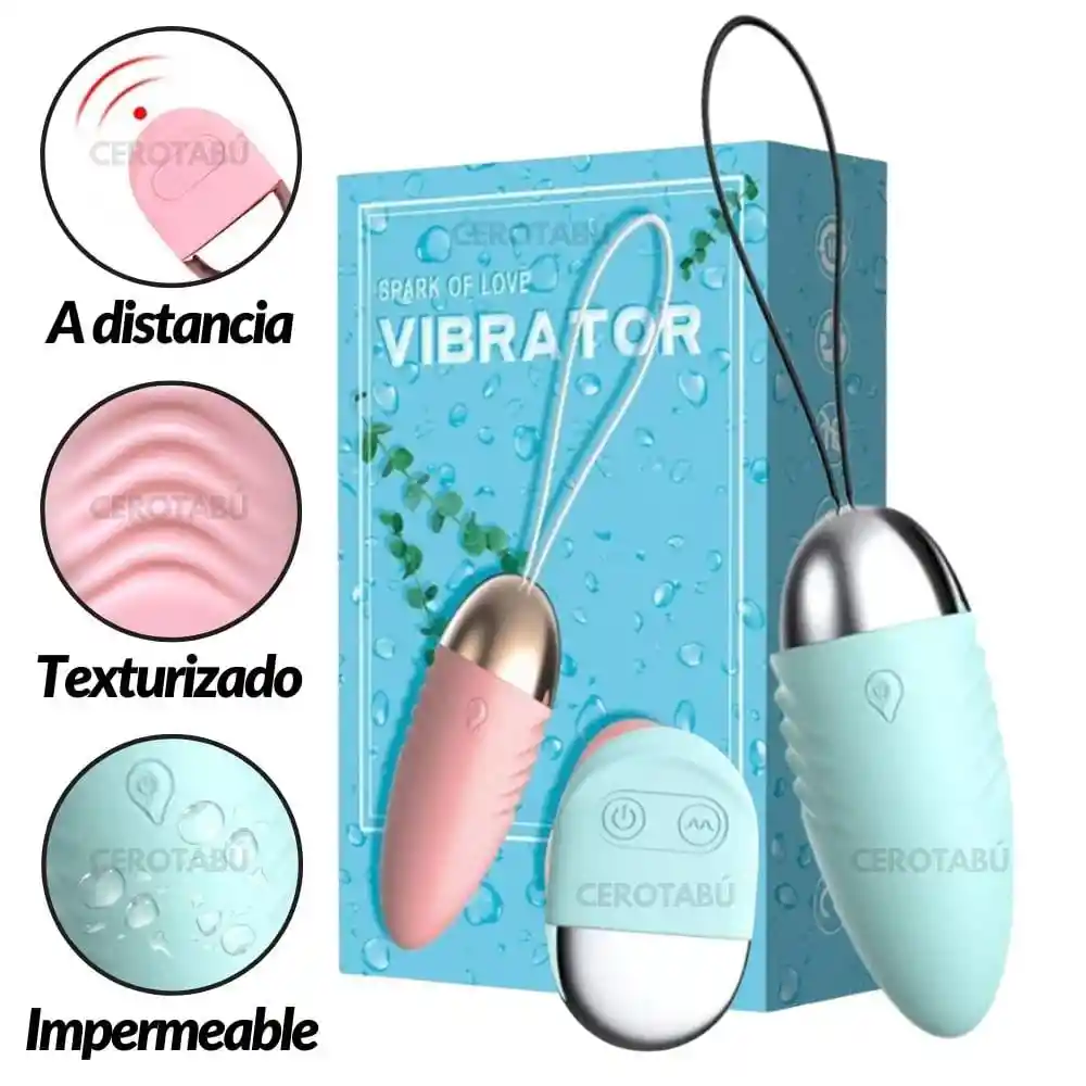 Vibrador Estimulador Clitoriano + Huevo Lilo Ruedas Ll-a1912-b Recargable