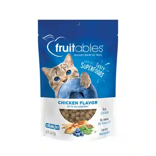 Fruitables Snack Para Gato-pollo Y Arandanos X 70gr