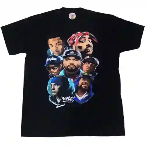 Camiseta Para Hombre Raperos Camiseta Raperos