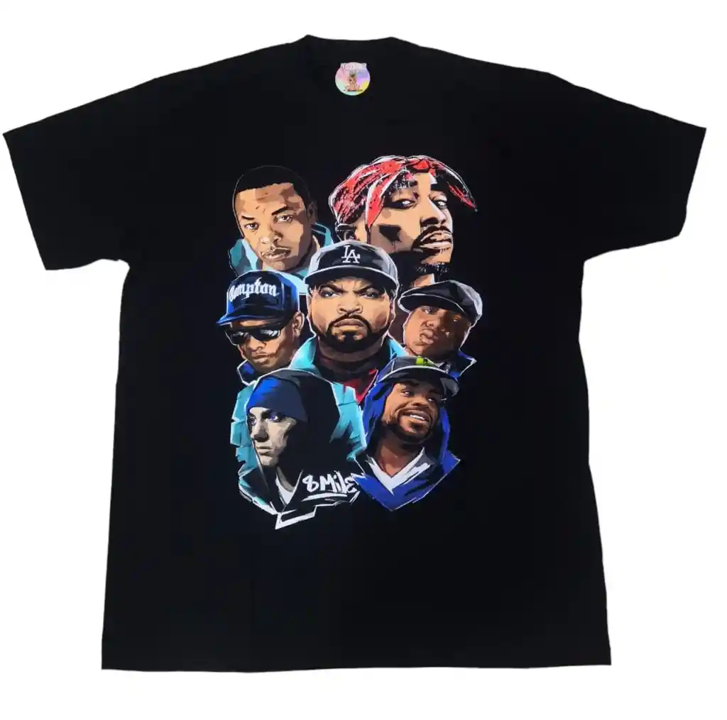 Camiseta Para Hombre Raperos Camiseta Raperos