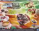 Beyblade Estadio Burst Quaddrive Campo De Batalla Cosmic + 2 Lanzadores