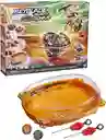 Beyblade Estadio Burst Quaddrive Campo De Batalla Cosmic + 2 Lanzadores