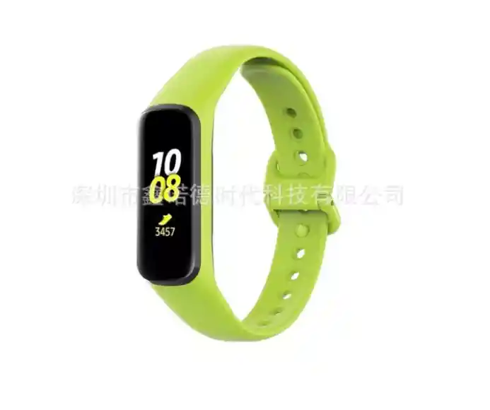 Correa Deportiva Silicona Para Samsung Galaxy Fit 2 Sm R220 Verde Lima