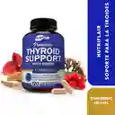 Nutriflair Soporte Para La Tiroides - Thyroid Support Con Yodo Ashwagandha Y Pimienta Negra 120 Cápsulas