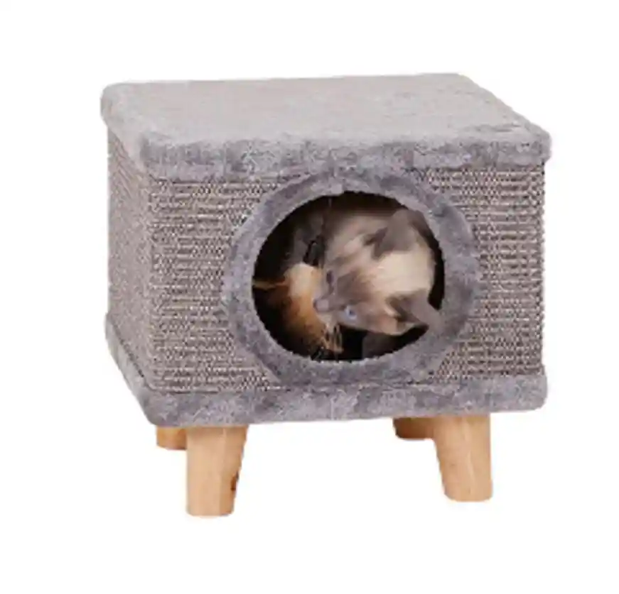 Cama Mueble De Lujo Para Perro O Gato Pequeño Acolchado