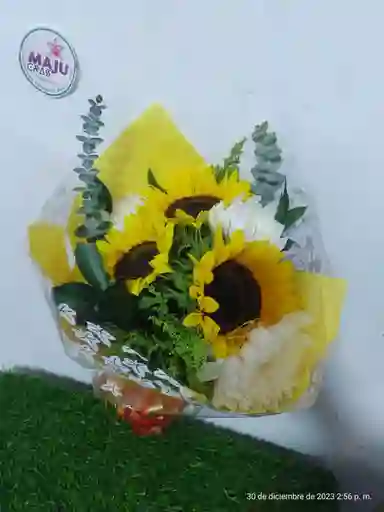 Bouquet Economix De Girasoles Y Fulli