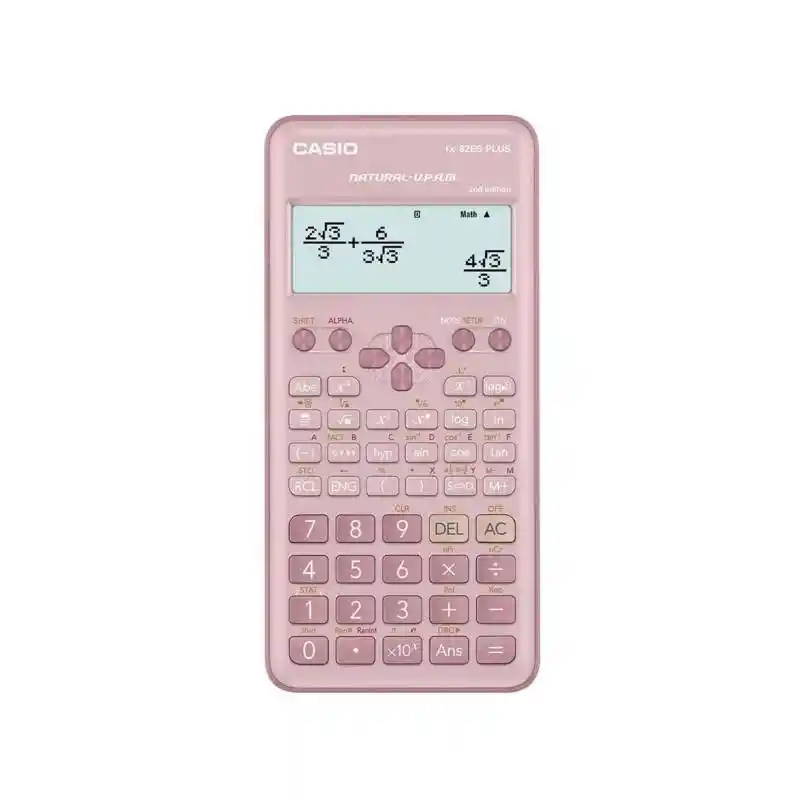 Calculadora Casio Fx-82es Plus-pk Rosada 2da Edition