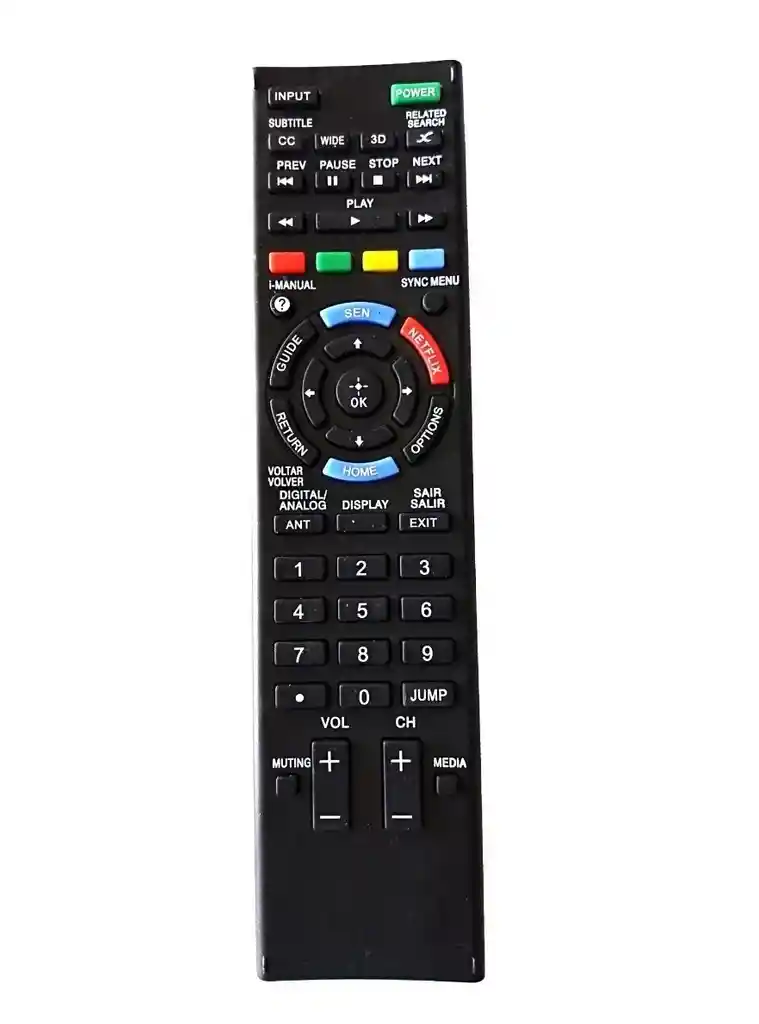 Control Remoto Tv Led Sony Netfilx Rm-yd088