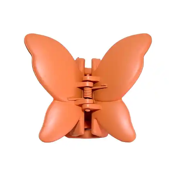 Pinza Clip Caimán Diseño Mariposa Boreal Para El Cabello