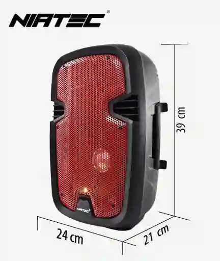 Cabina 8 Pulgadas Niatec Nt-pb13 Microfono+control