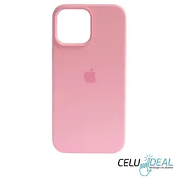 Estuche Silicona Iphone 15 Pro Max Rosado