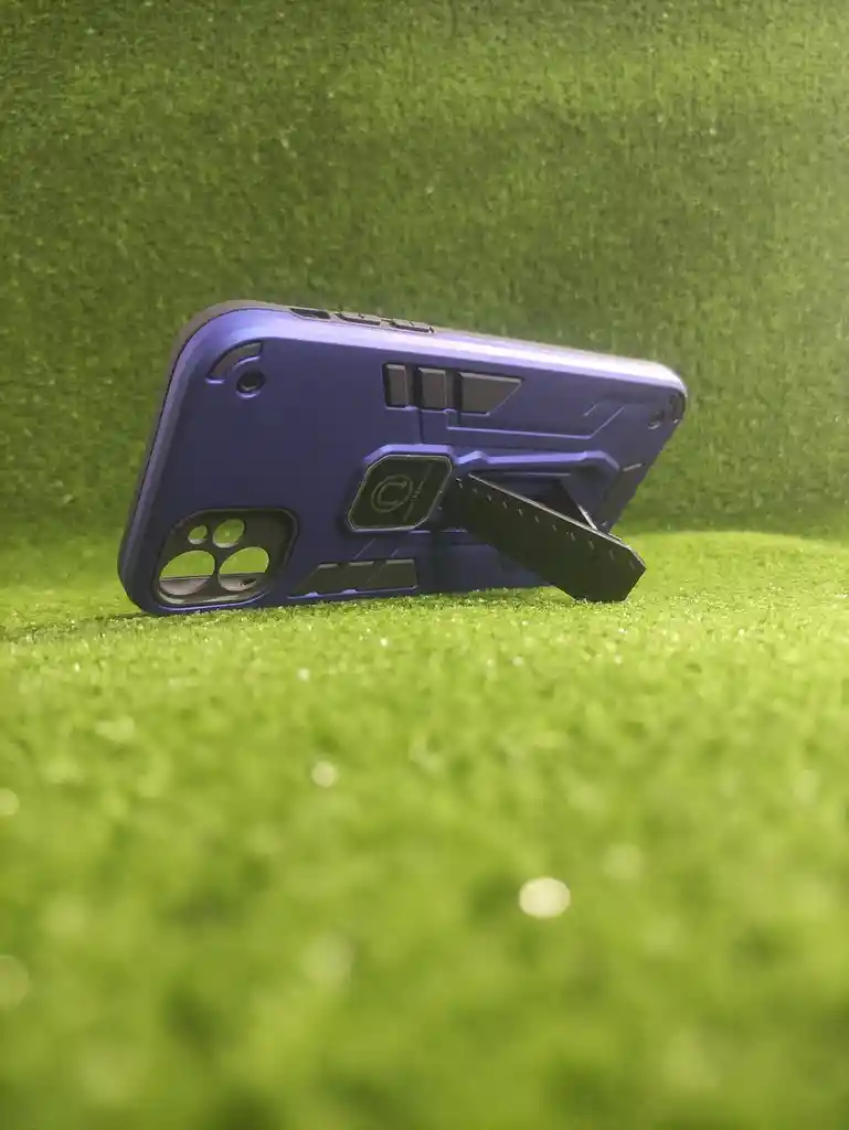 Iphone 11 | Forro Protector | Case Rigido | Proteccion 360° |azul Rey |soporte Incluido | Bordes Reforzados | Iphone | Carcasa | Funda | Anti Humedad | Full Proteccion.