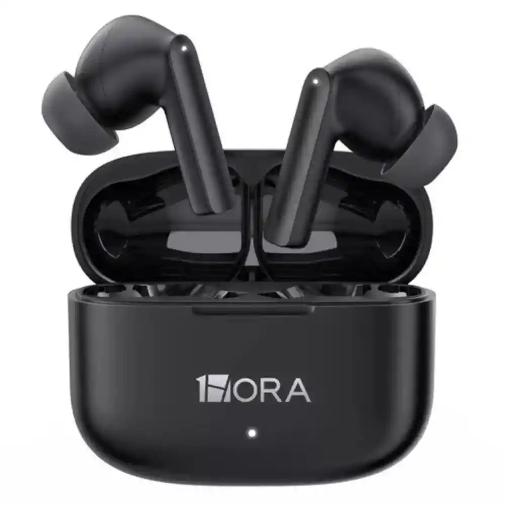 Audífonos Inalámbricos Bluetooth 1hora Aut206 Negro