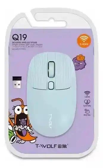 Mouse Inalámbrico Q19 Colores