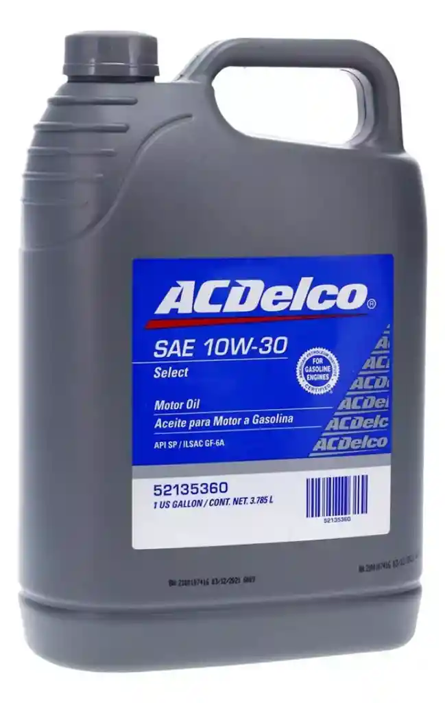 Aceite 10w30 Acdelco Galon