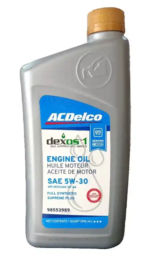 Aceite 5w30 Acdelco Cuarto