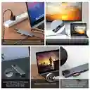 Hub Adaptador Usb Tipo C 8 En 1 Macbook Windows Tablets Rj45