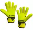 Guantes De Futbol Nyk Semiprofesional Antifractura Rc12/amarillo-negro Talla 7