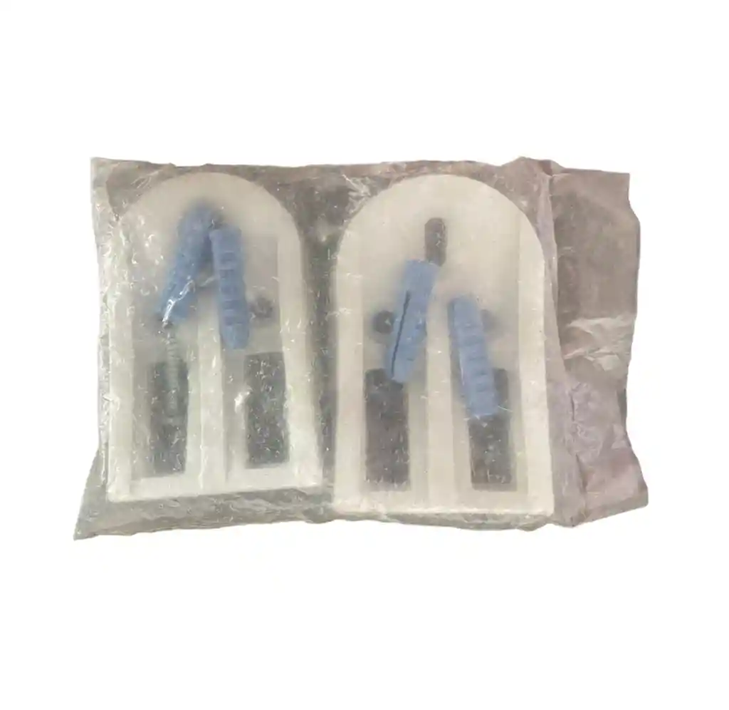 Kit Soporte Uñas Para Lavamanos Pvc Incluye Tornillos Y Chazos