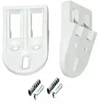 Kit Soporte Uñas Para Lavamanos Pvc Incluye Tornillos Y Chazos