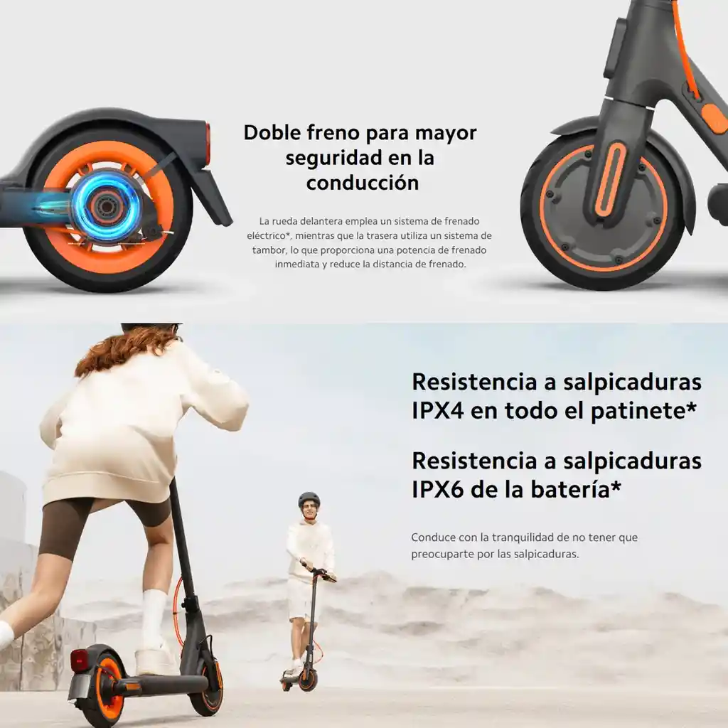 Xiaomi Electric Scooter 4 Go, Monopatín Eléctrico 20 Km/h