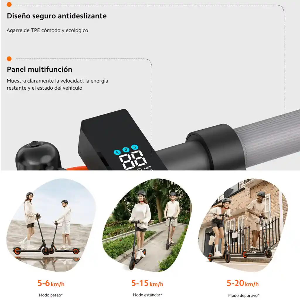 Xiaomi Electric Scooter 4 Go, Monopatín Eléctrico 20 Km/h