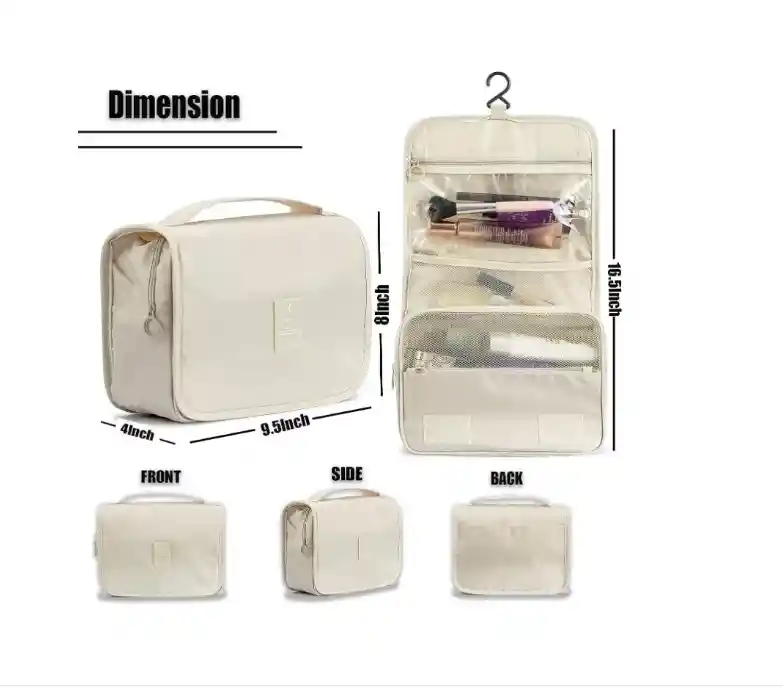 Organizador Cosmetiquera Bolso Maquillaje Neceser Maletín