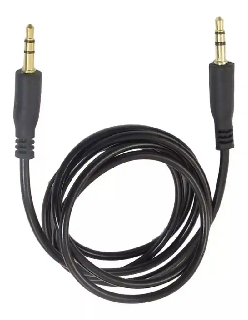 Cable Auxiliar De Audio Estereo Plug 3.5mm A Plug 1 M