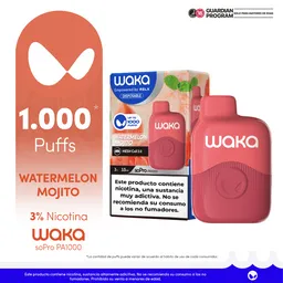 WAKA vape soPro PA1000 Watermelon Mojito 3%