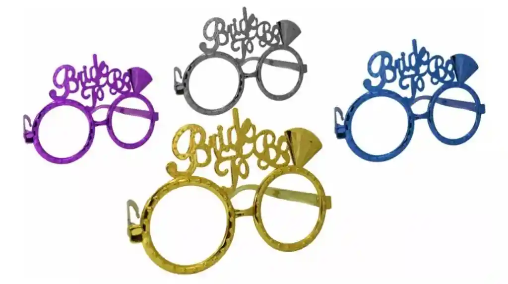 Gafas Bride To Be X 4 Despedida De Soltera Boda Casamiento