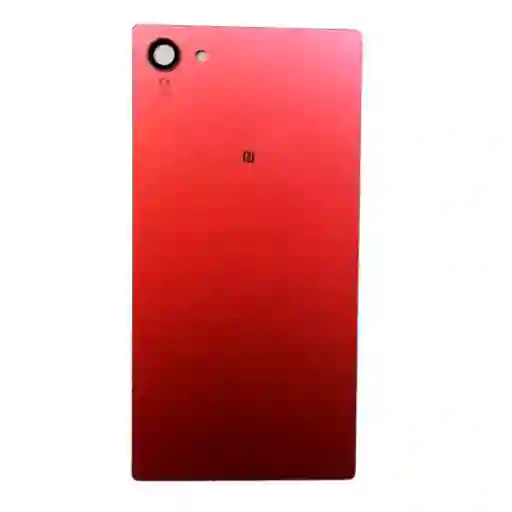 Tapa Repuesto De Sony Xperia Z5 Compact Roja Viene Con Pegatina