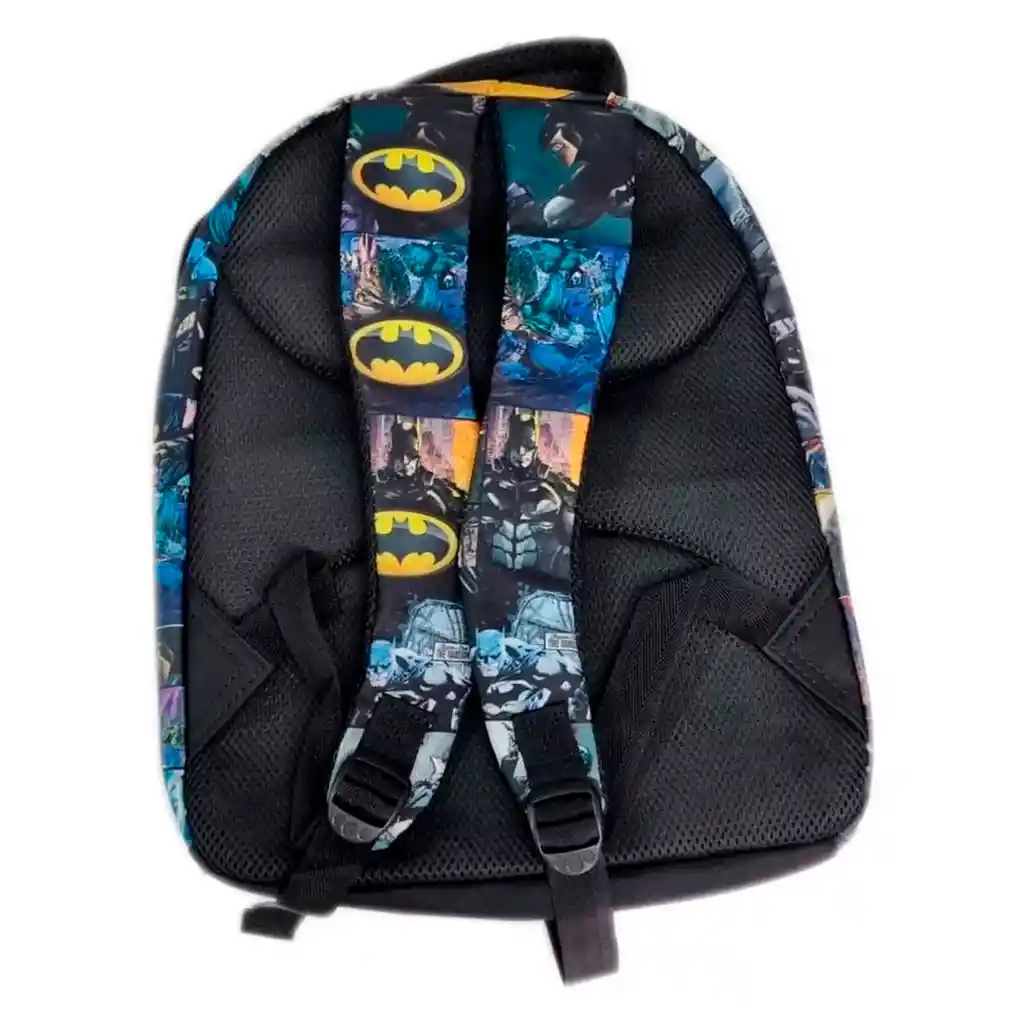 Morral + Cartuchera Comic Batman Estilo Maleta Escudo Hush