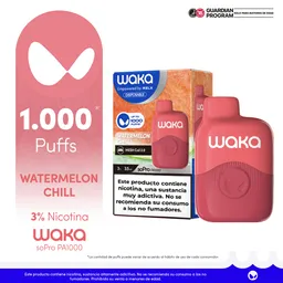 WAKA vape soPro PA1000 Watermelon Chill 3%