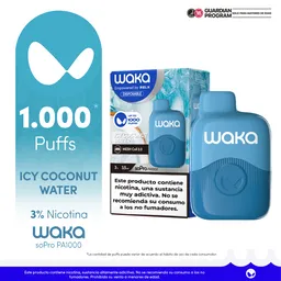 WAKA vape soPro PA1000 Icy Coconut Water 3%